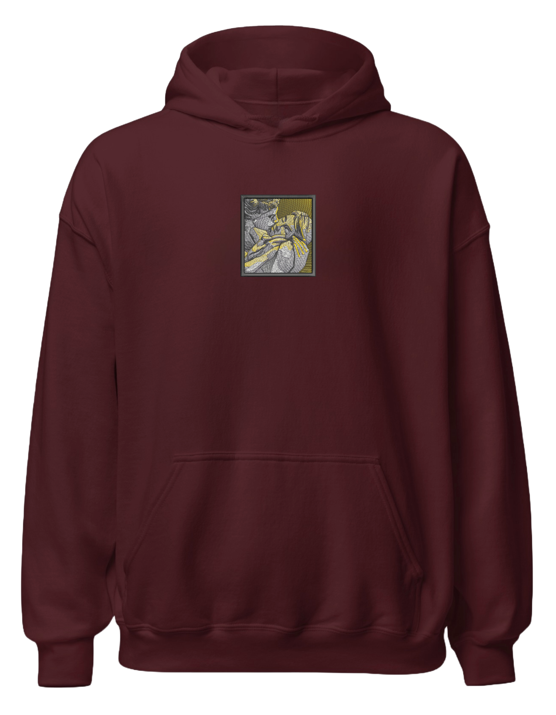 The Kiss Yves Pires hoodie Sculpturi - Thread Muse