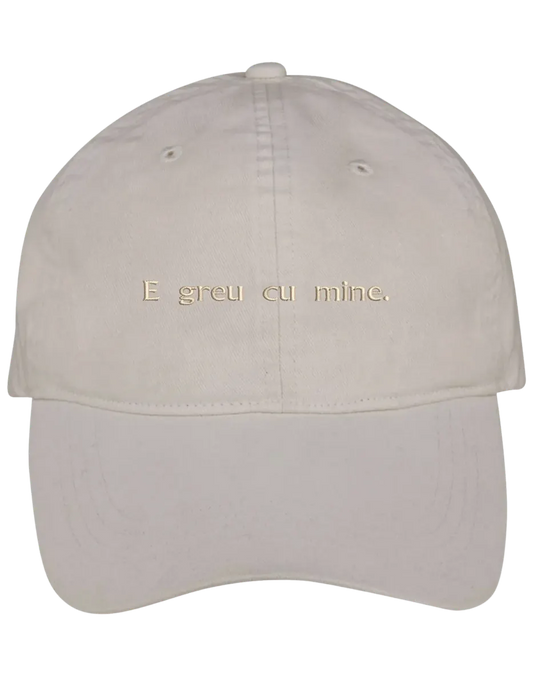 E greu cu mine sapca brodata - Thread Muse