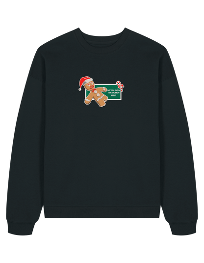 Gingerbread man sweatshirt Craciun