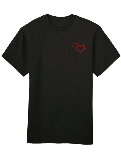 Hearts initiale tricou