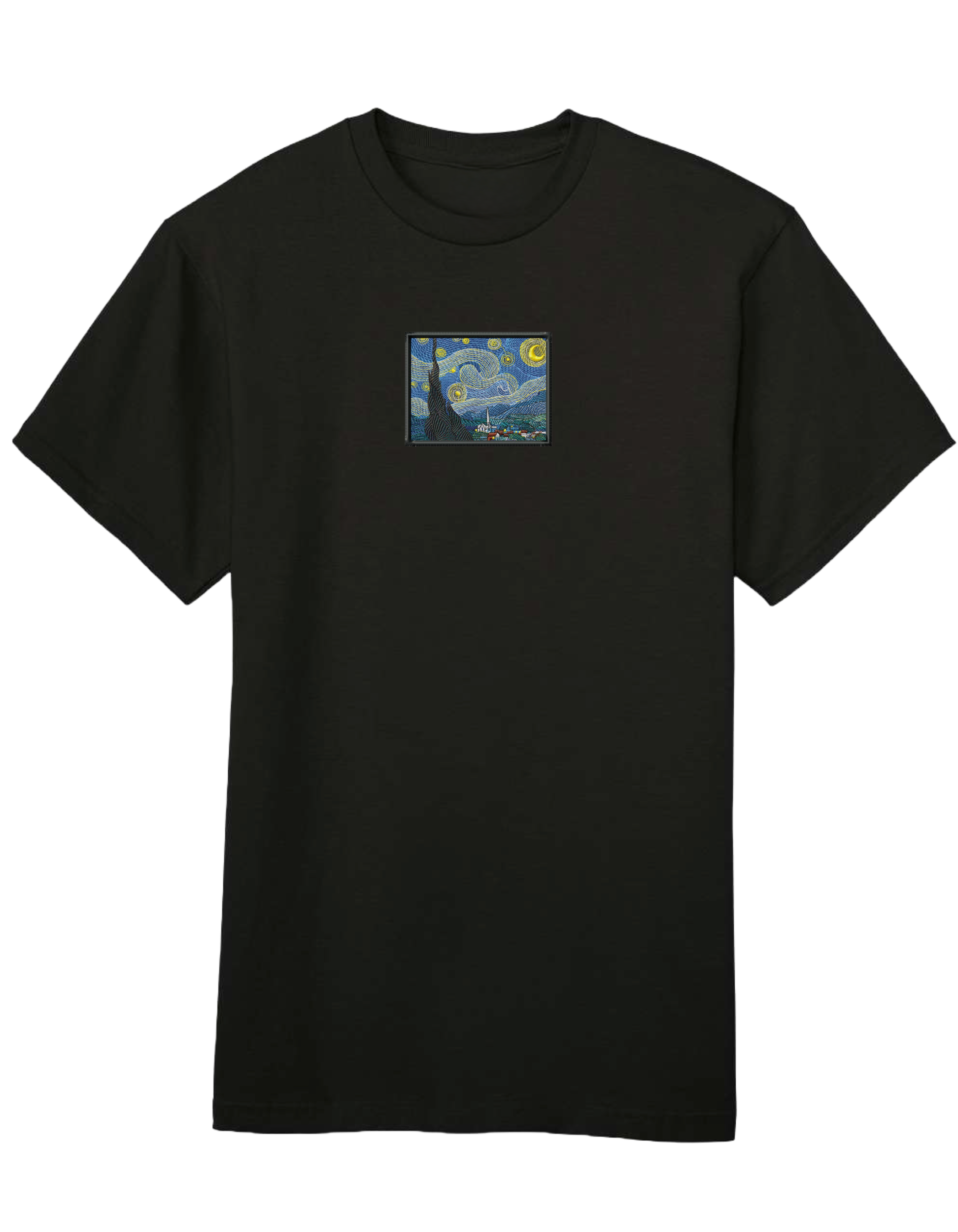 Starry night Van Gogh tricou Picturi - Thread Muse