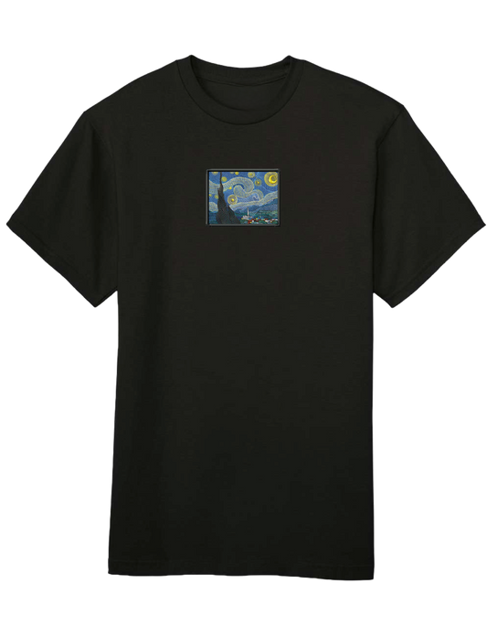 Starry night Van Gogh tricou Picturi - Thread Muse