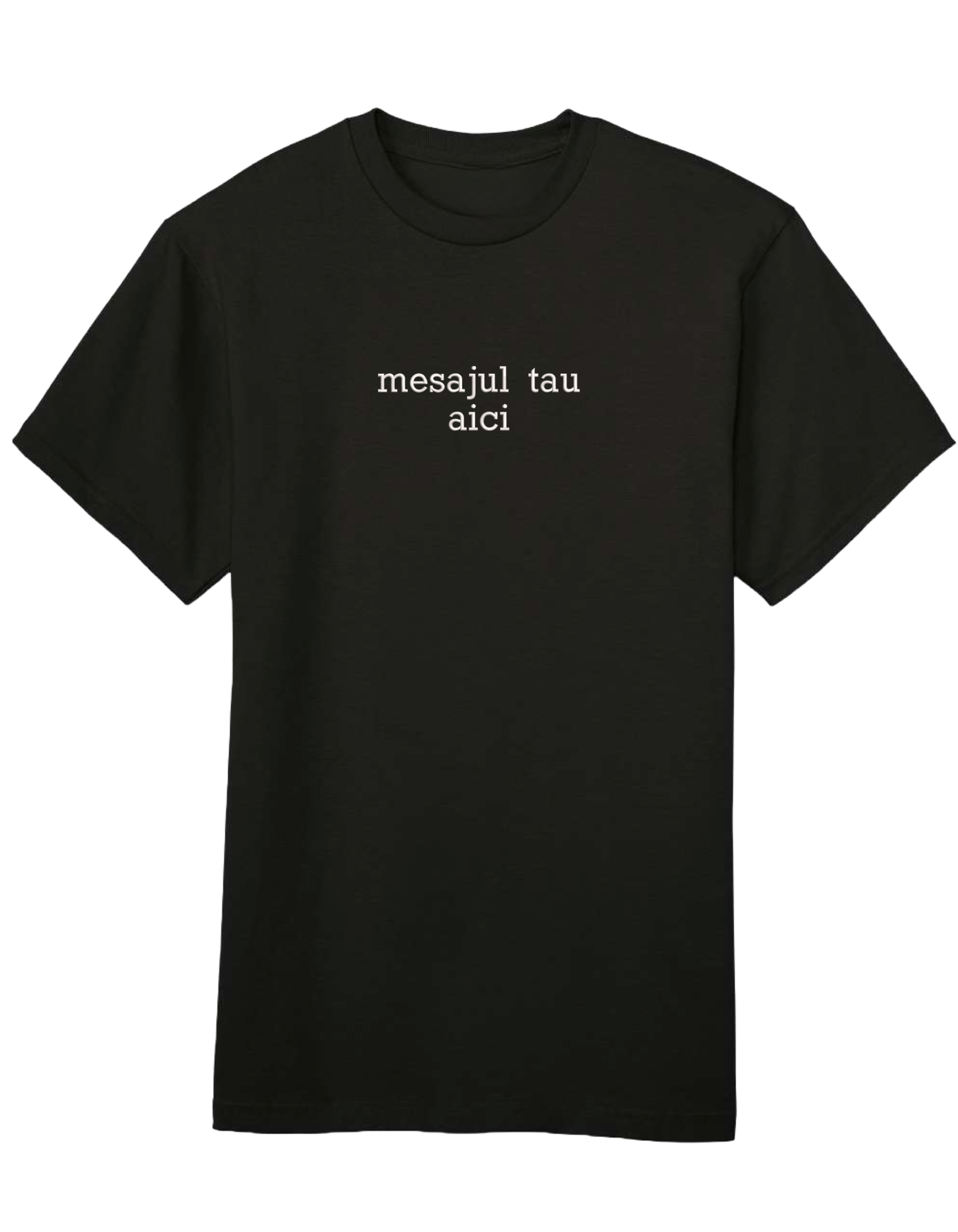 Custom tricou font sherif - Thread Muse
