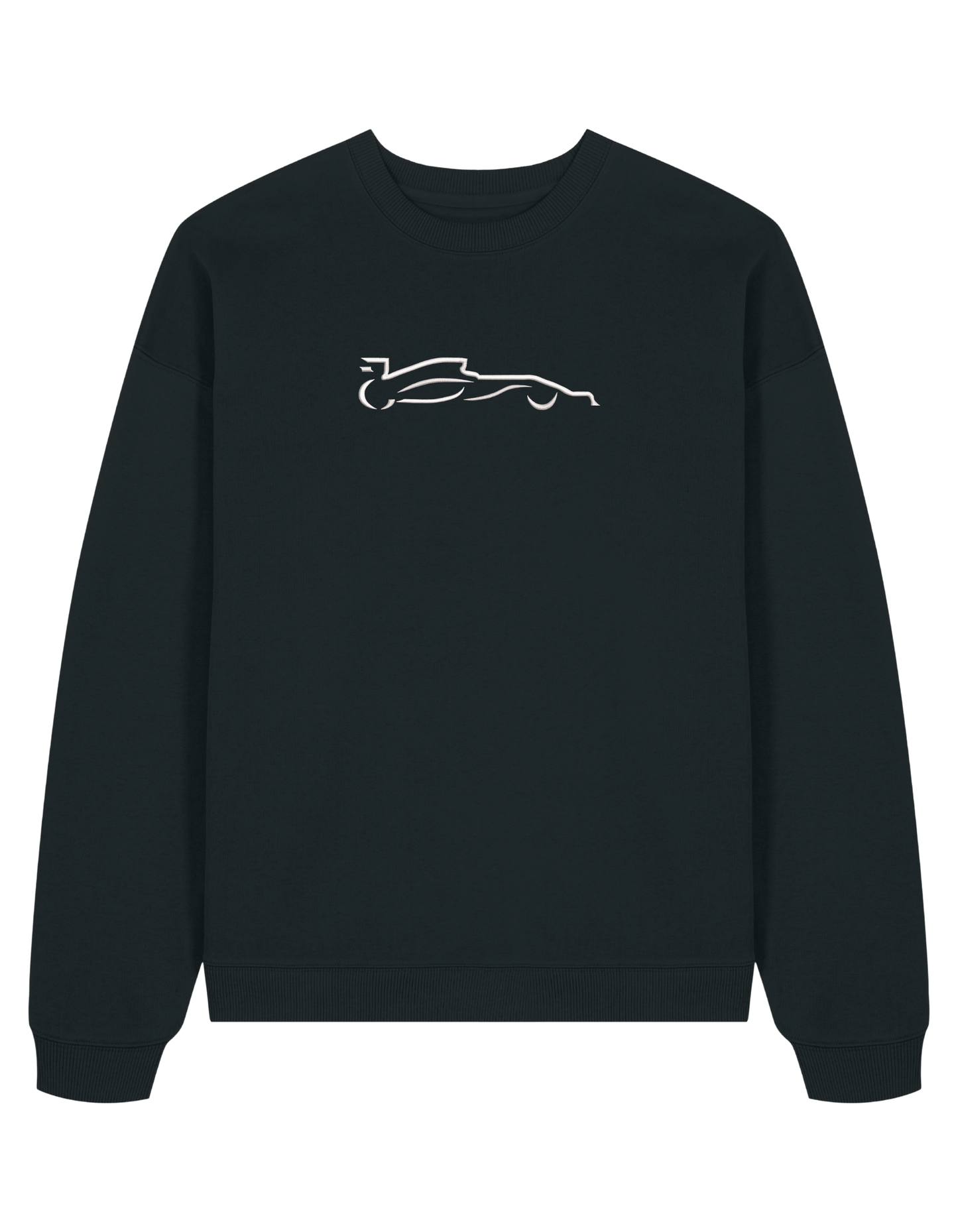 Race car outline sweatshirt F1