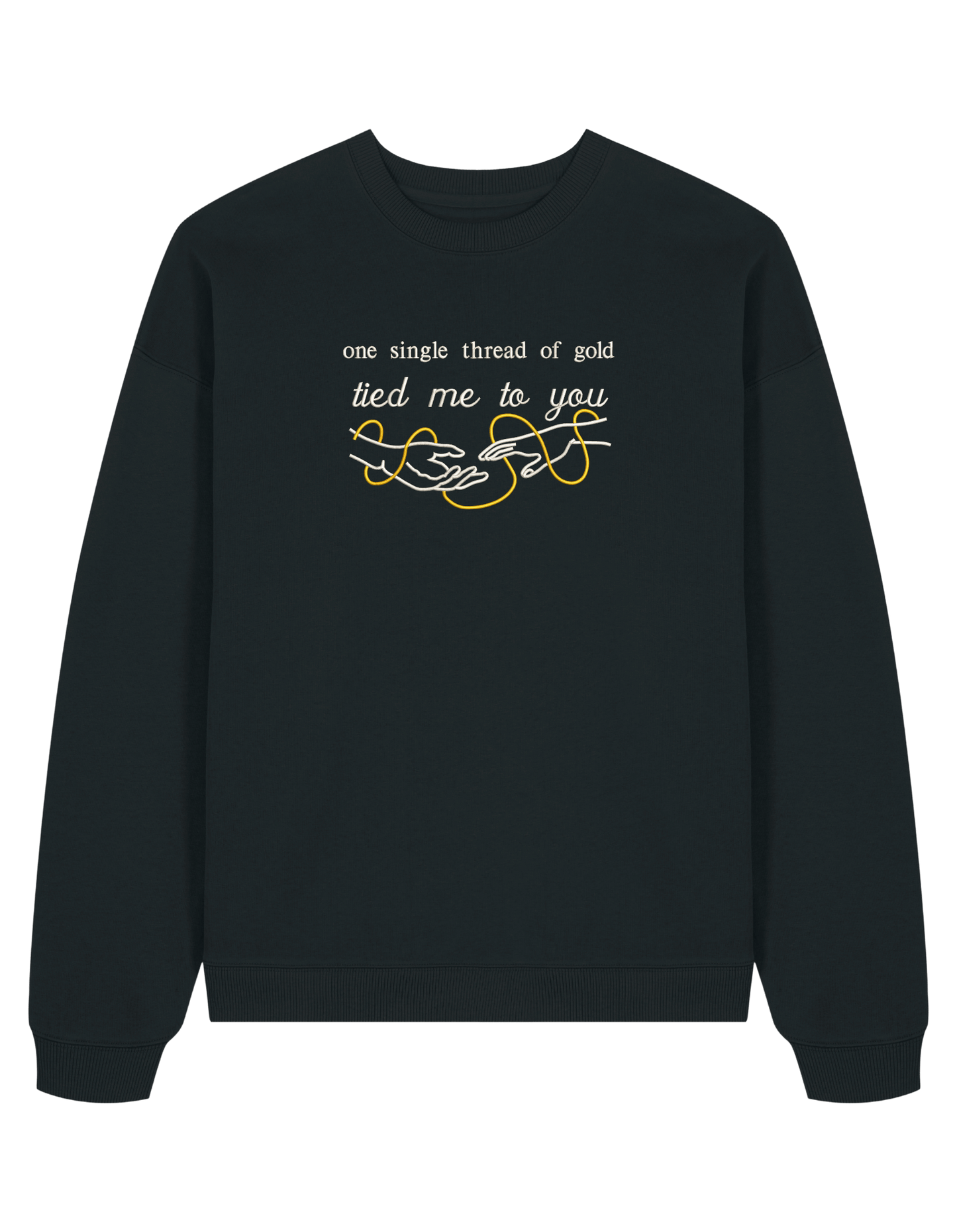 Invisible string hands sweatshirt Taylor Swift
