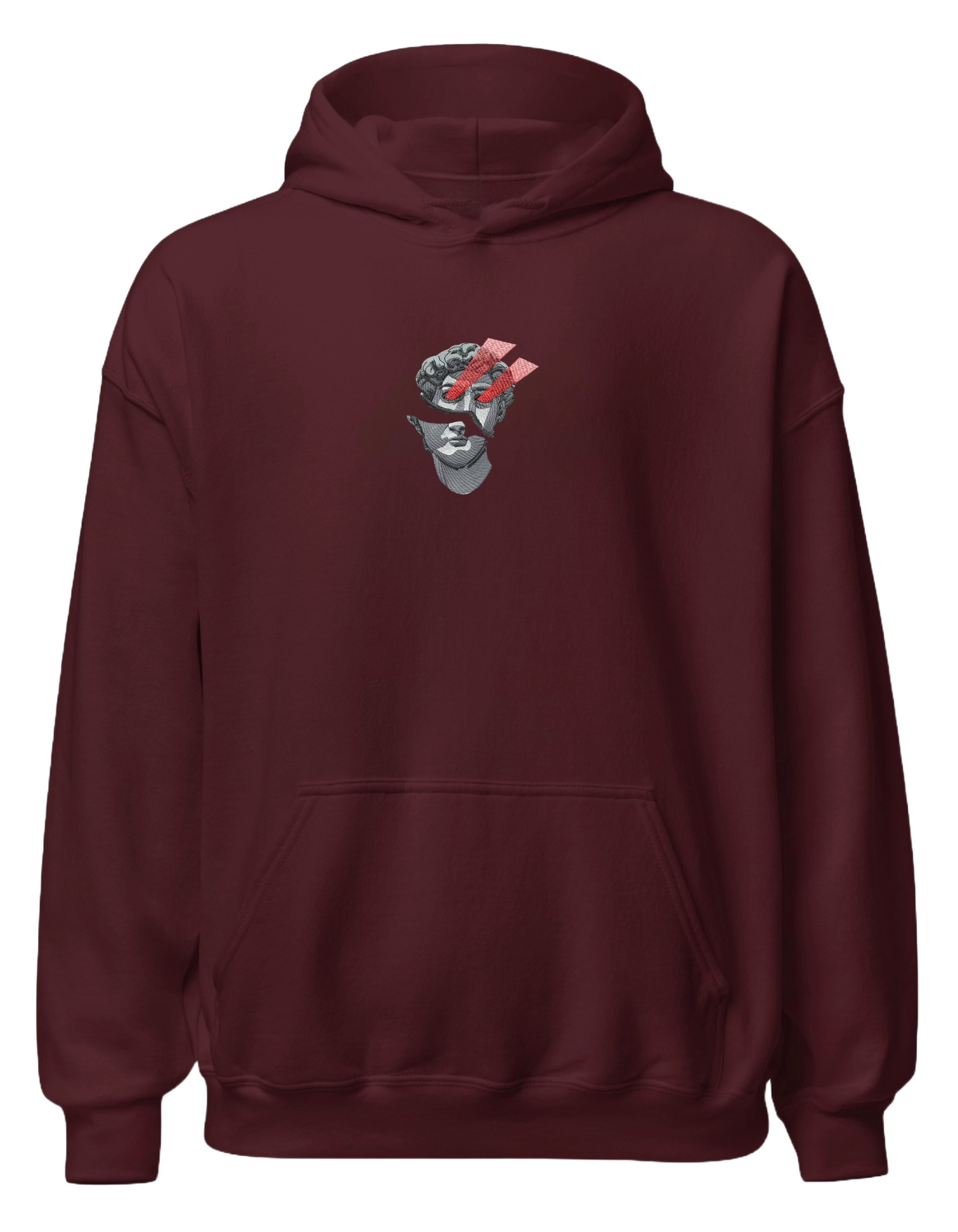 David laser eyes hoodie Sculpturi - Thread Muse