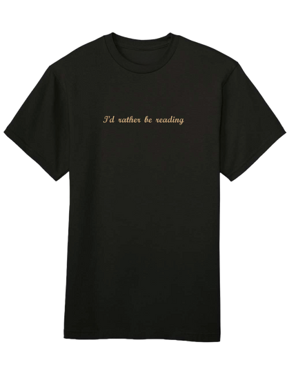 Rather read tricou bookish
