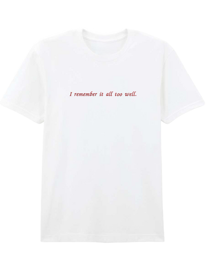 I remember it tricou Taylor Swift - Thread Muse