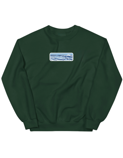 Japanese ocean waves sweatshirt Picturi - Thread Muse