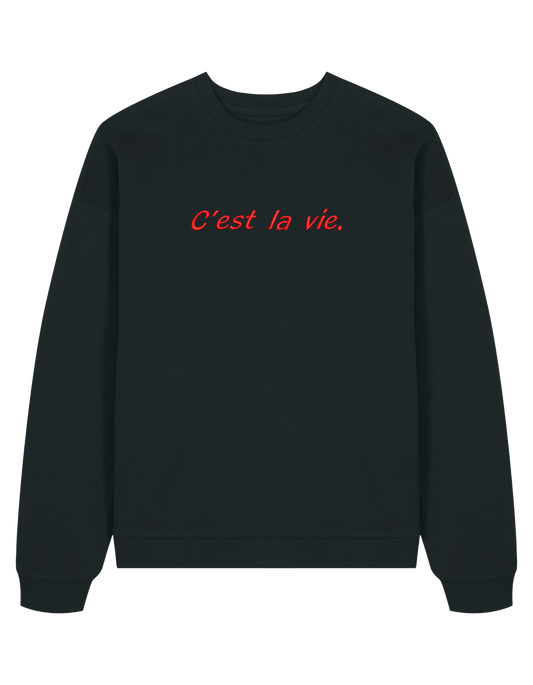 C'est la vie sweatshirt Girly