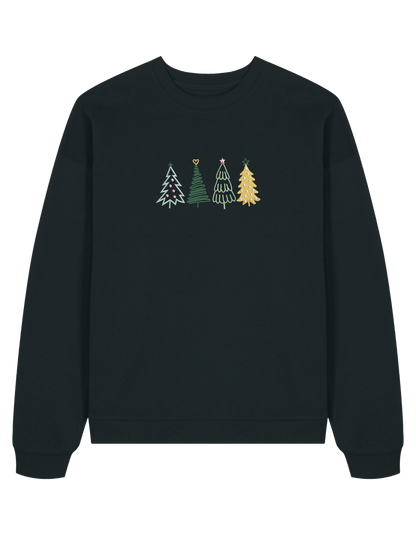 Trees sweatshirt Craciun