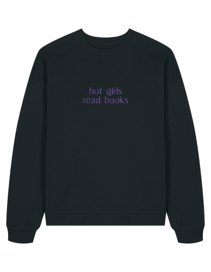 Hot girls sweatshirt bookish