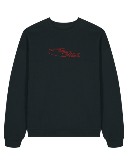 Car outline sweatshirt F1