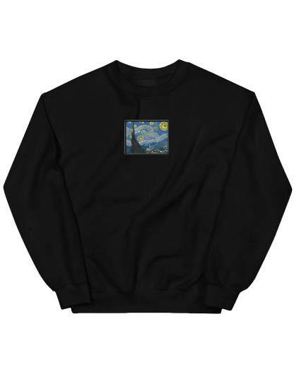 Starry night Van Gogh sweatshirt Picturi - Thread Muse