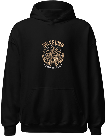 Onyx storm hoodie Fourth Wing - Thread Muse