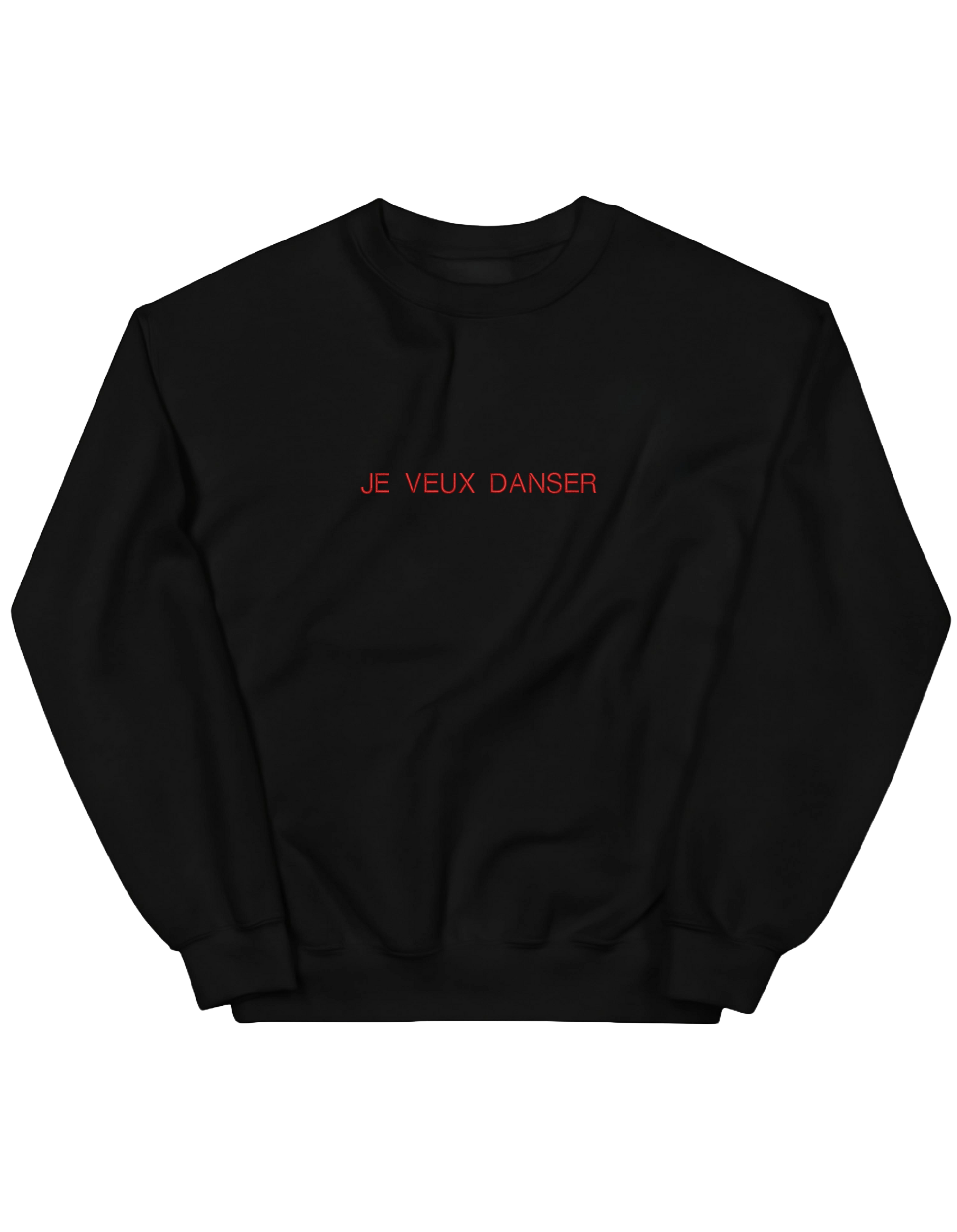Je veux danser sweatshirt mesaje - Thread Muse