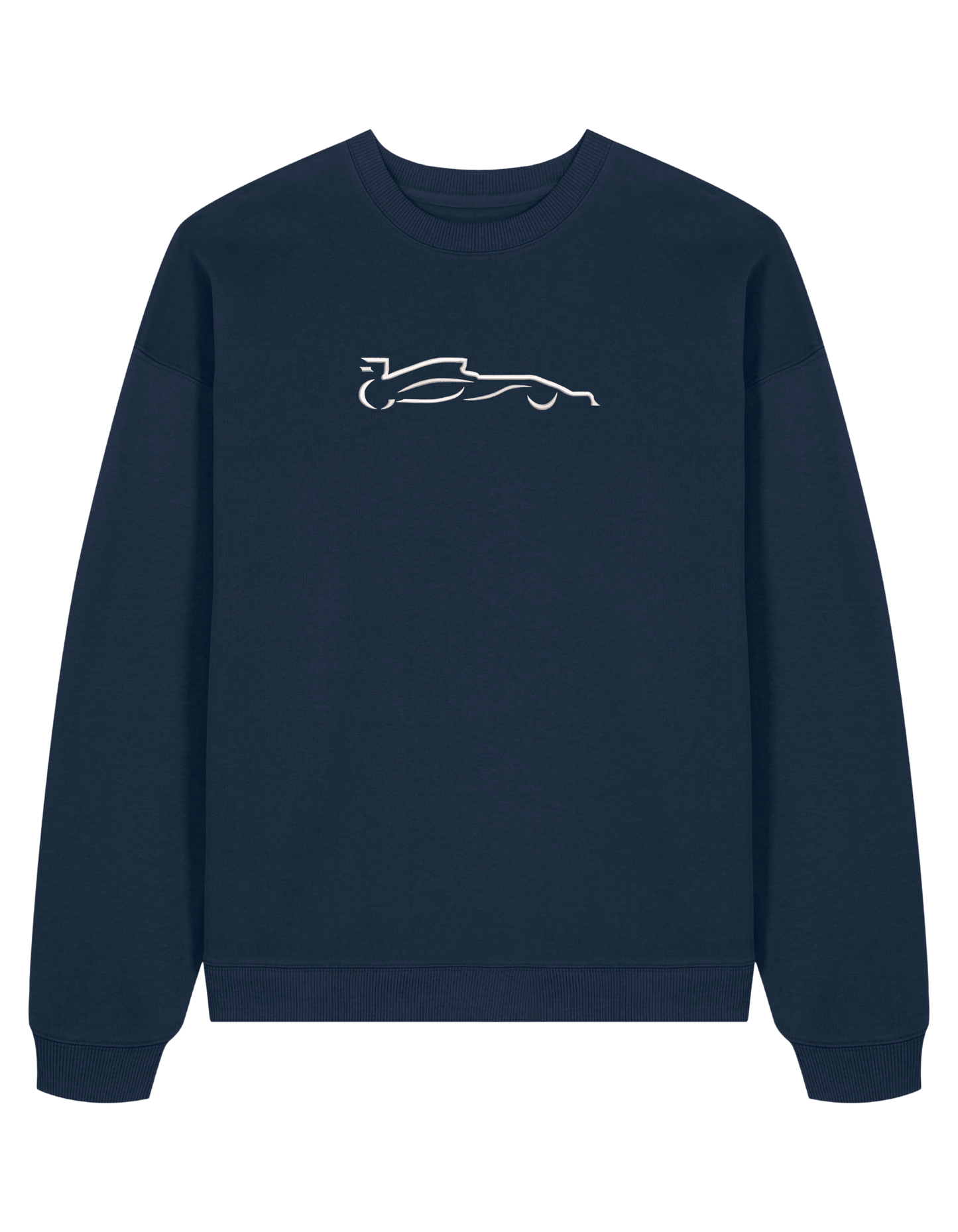 Race car outline sweatshirt F1