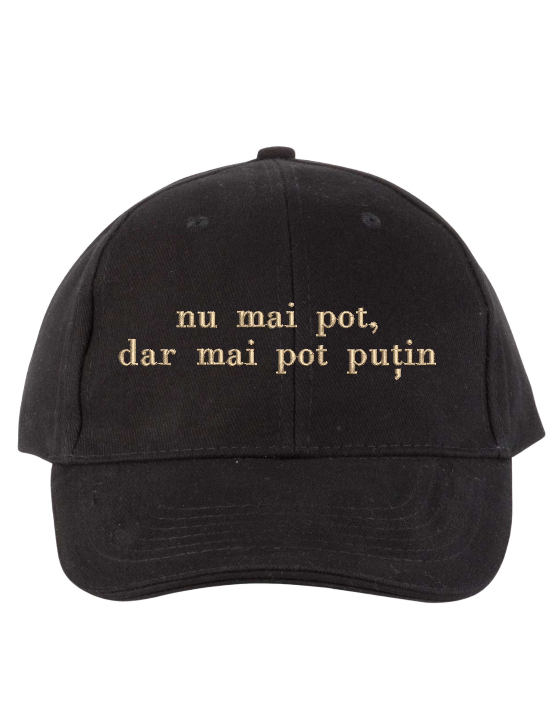 Sapca unisex Mai pot putin brodata - Thread Muse