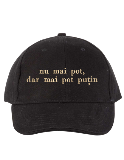 Sapca unisex Mai pot putin brodata - Thread Muse