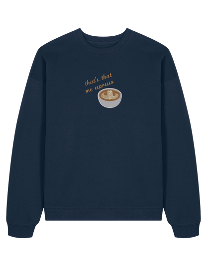 Espresso cup sweatshirt Sabrina Carpenter