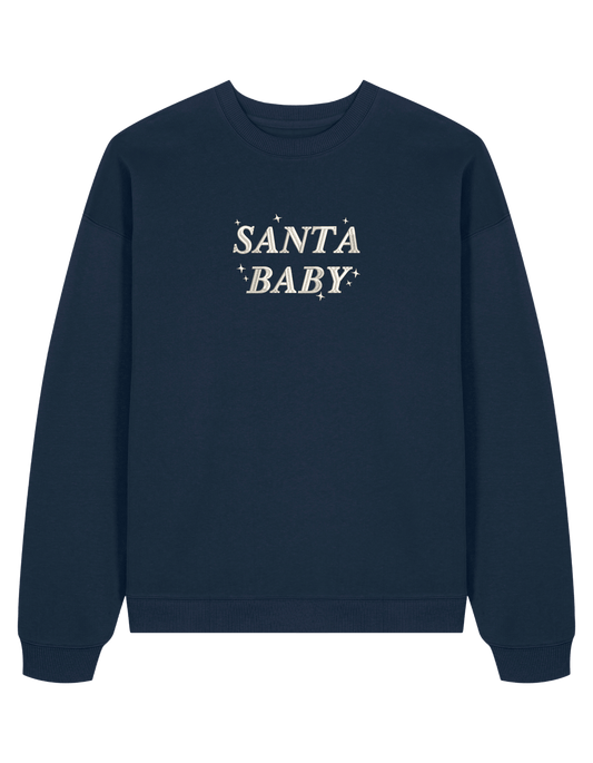 Santa baby sweatshirt Craciun