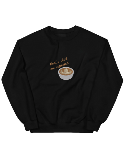 Espresso cup sweatshirt Sabrina Carpenter