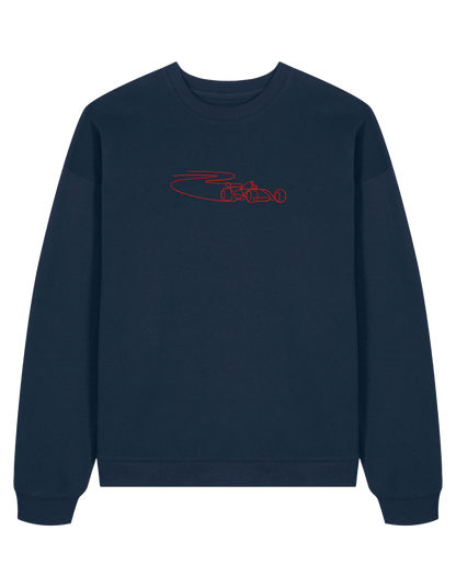 Car outline sweatshirt F1