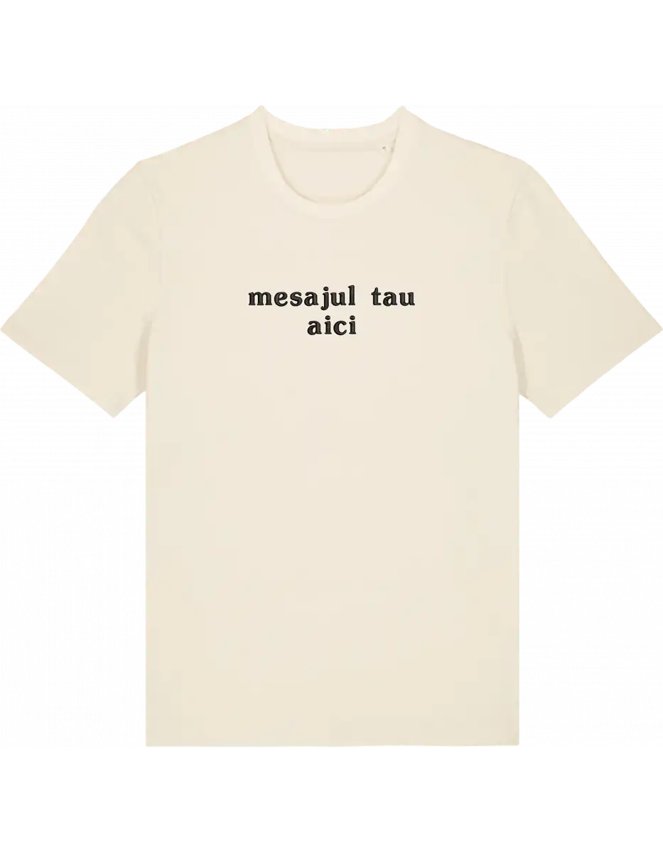 Tricou personalizat font basic - Thread Muse