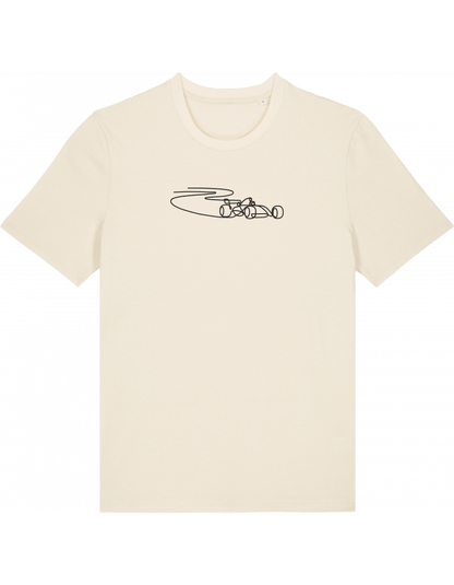 Car outline tricou F1