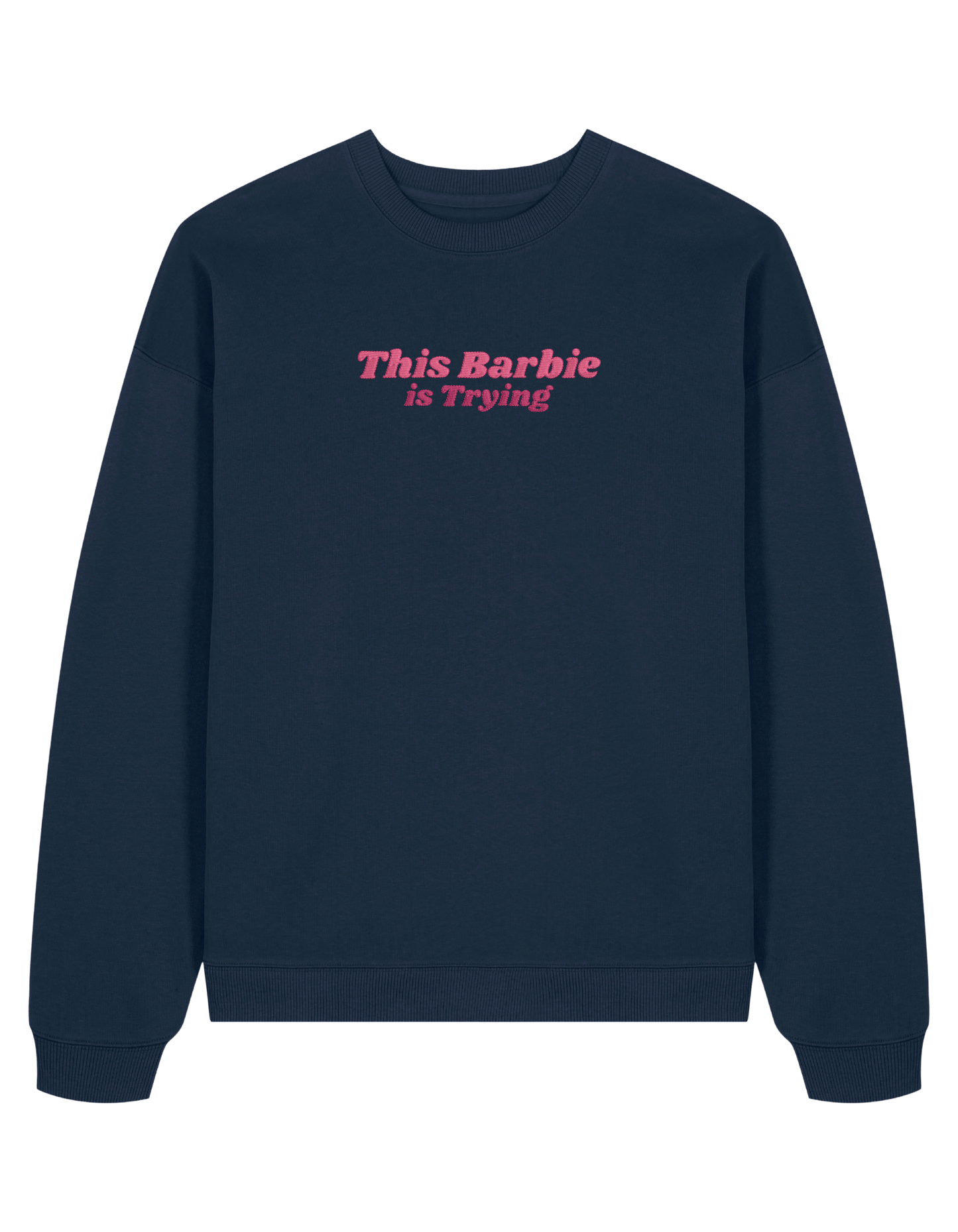 This Barbie sweatshirt Girly