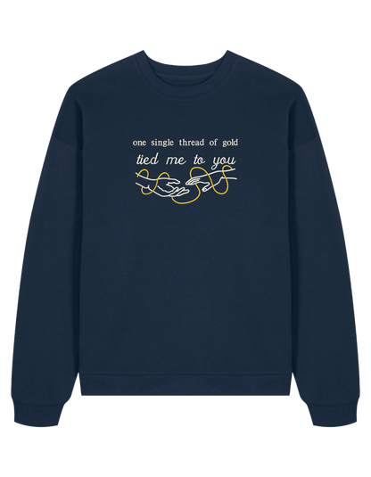 Invisible string hands sweatshirt Taylor Swift