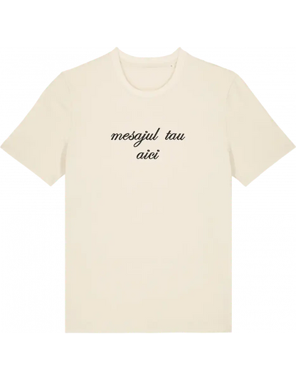 Tricou personalizat font cursiv - Thread Muse