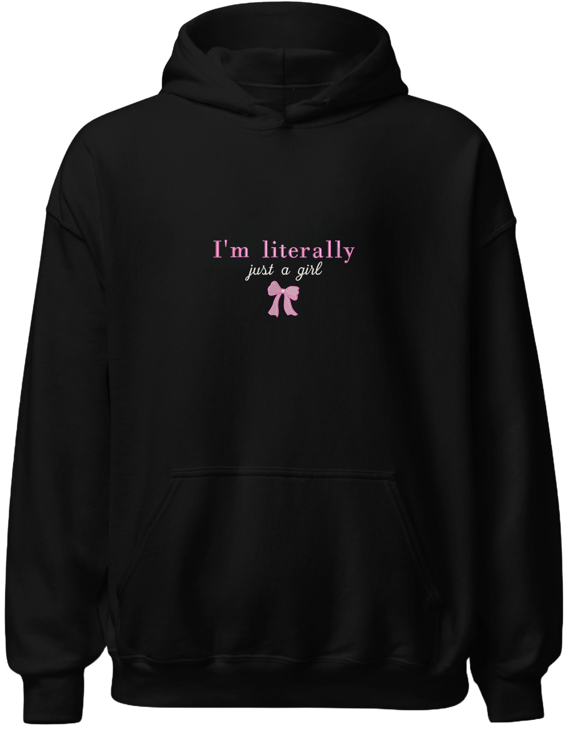 Just a girl hoodie Girly - Thread Muse