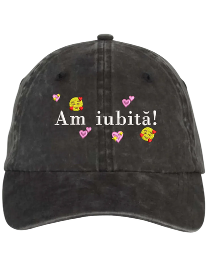 Sapca Am iubita! brodata - Thread Muse