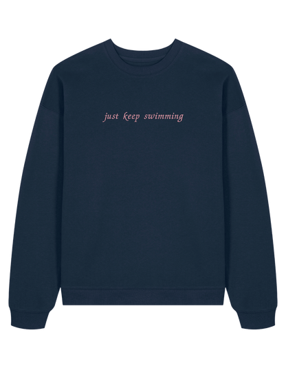 Keep swimming sweatshirt bookish