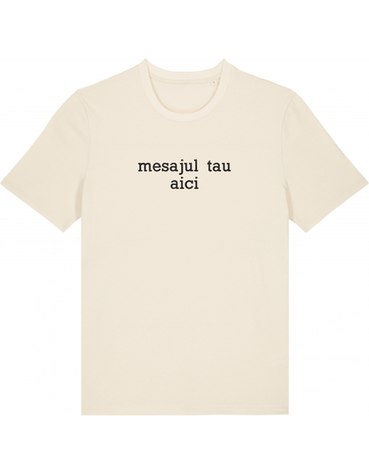 Tricou personalizat font sherif