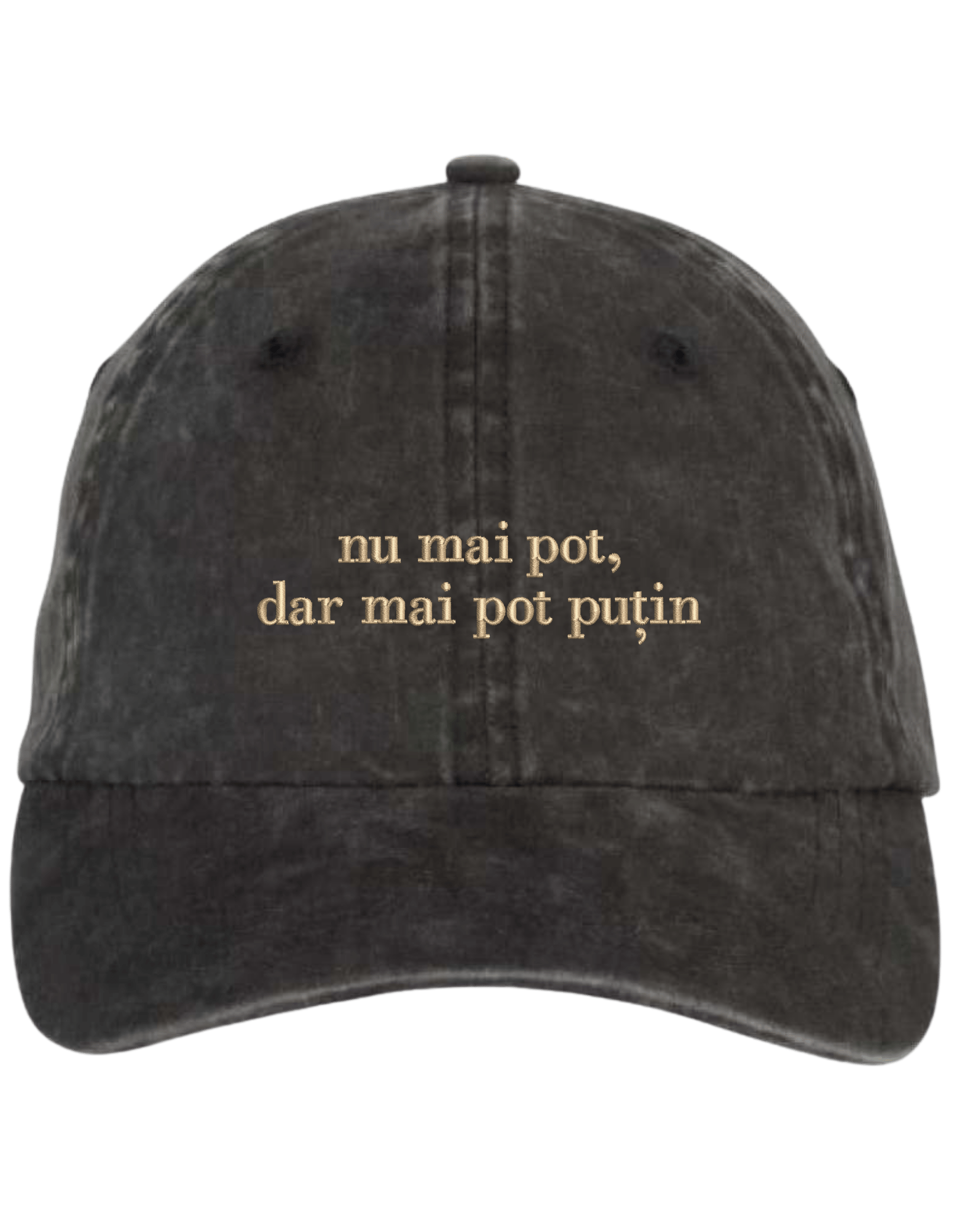 Sapca Mai pot putin brodata