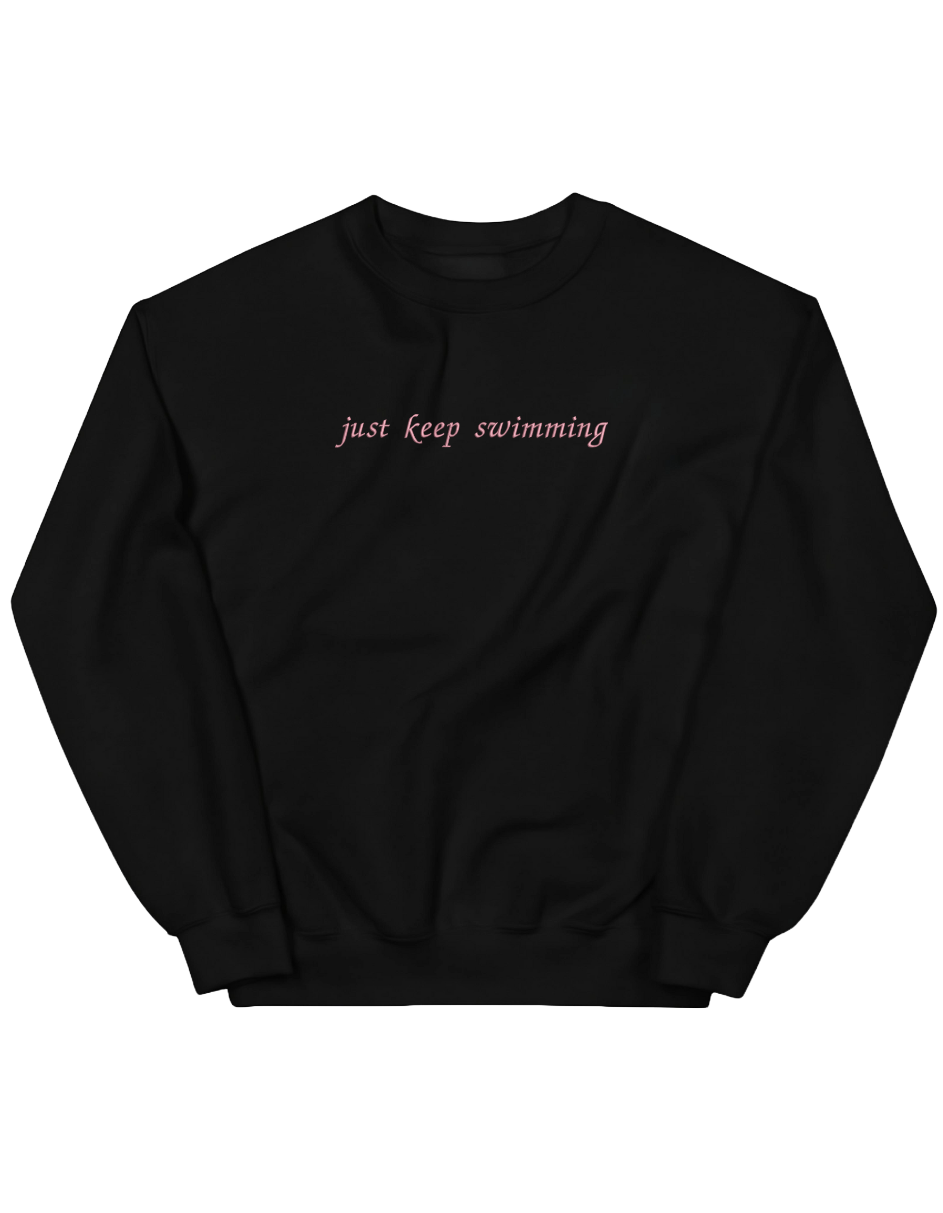 Keep swimming sweatshirt bookish - Thread Muse