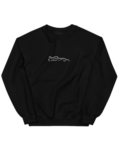 Race car outline sweatshirt F1 - Thread Muse