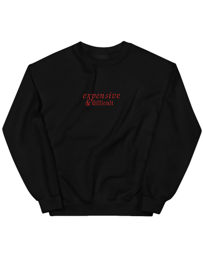 Expensive sweatshirt Girly - Thread Muse