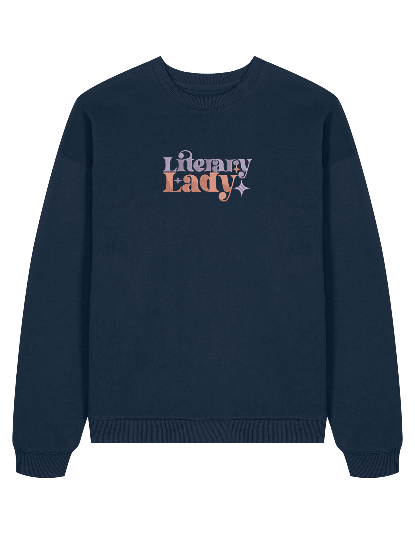 Lady sweatshirt bookish