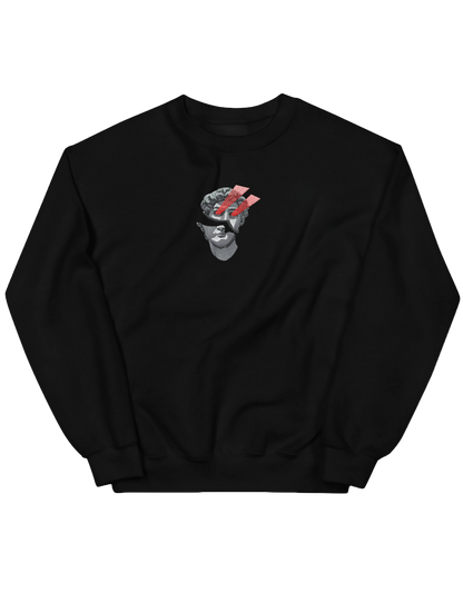David laser eyes sweatshirt Sculpturi - Thread Muse