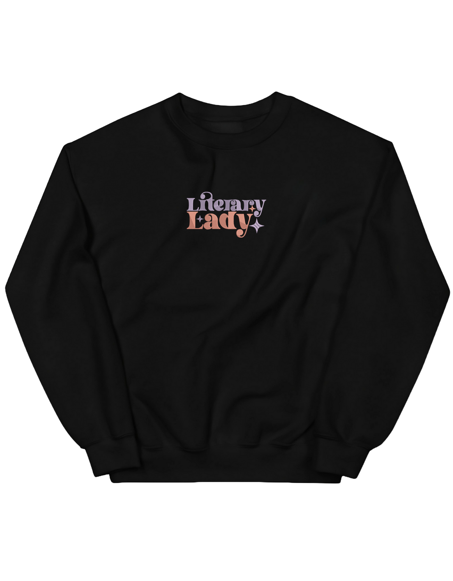 Lady sweatshirt bookish