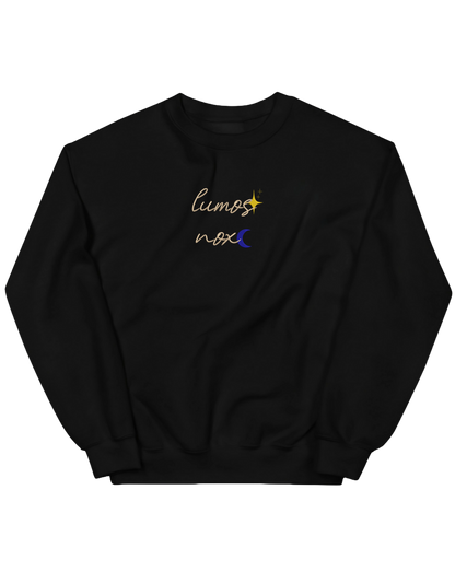 Lumos nox sweatshirt Harry Potter - Thread Muse