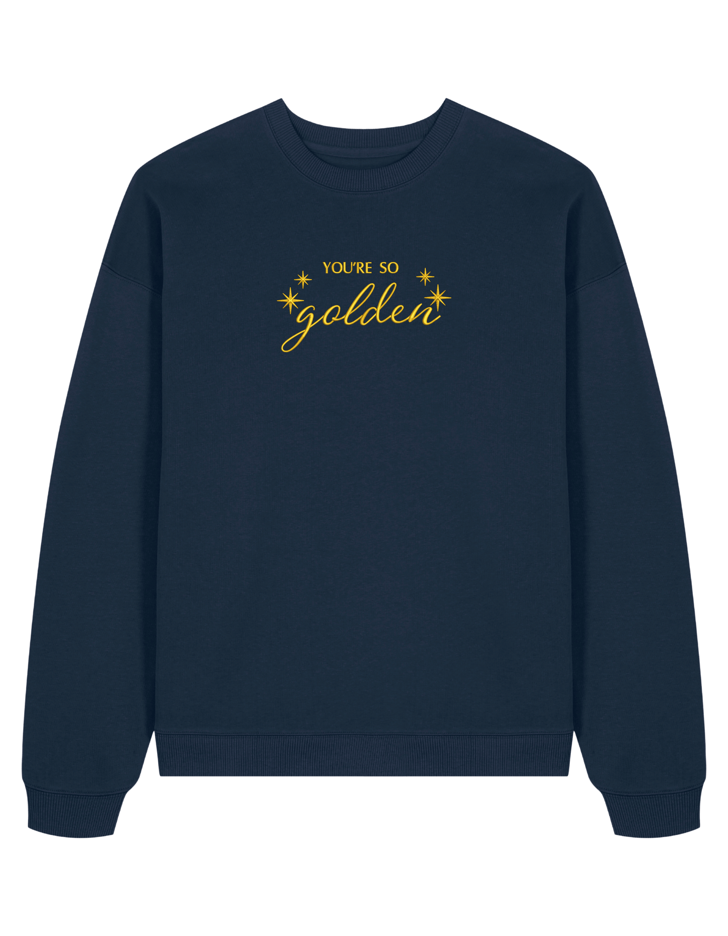 Golden sweatshirt Harry Styles
