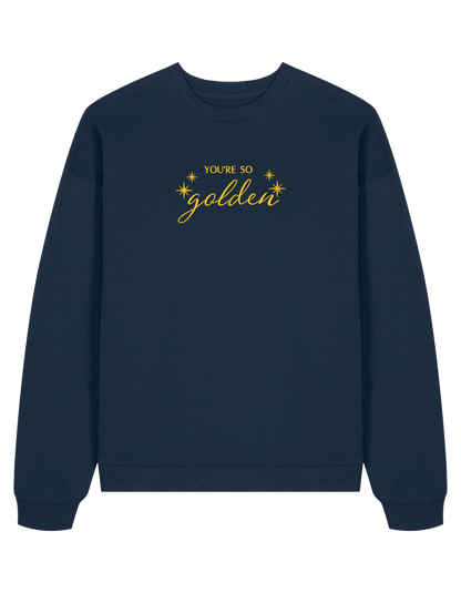 Golden sweatshirt Harry Styles