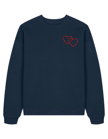 Hearts initiale sweatshirt