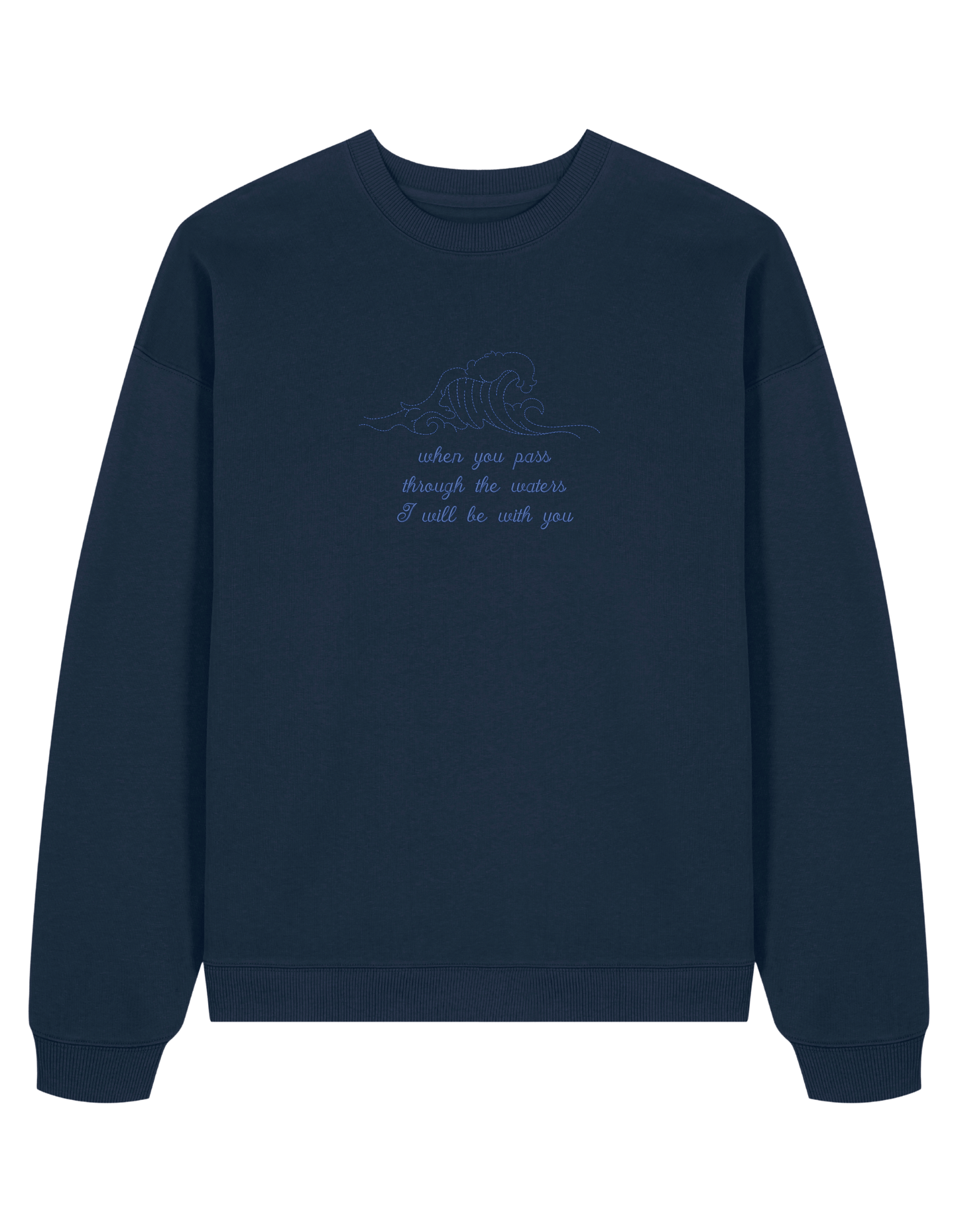 Pass through sweatshirt