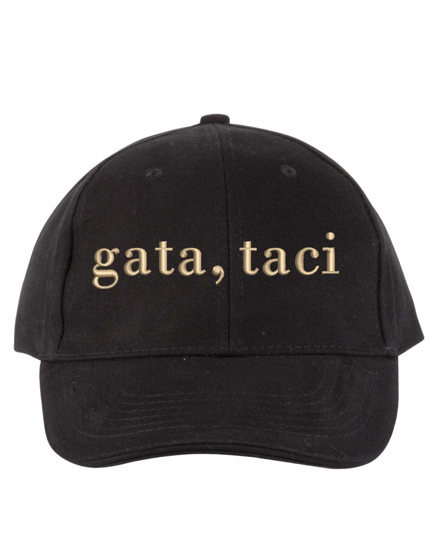 Sapca unisex Gata, taci brodata - Thread Muse