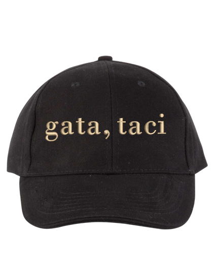 Sapca unisex Gata, taci brodata - Thread Muse